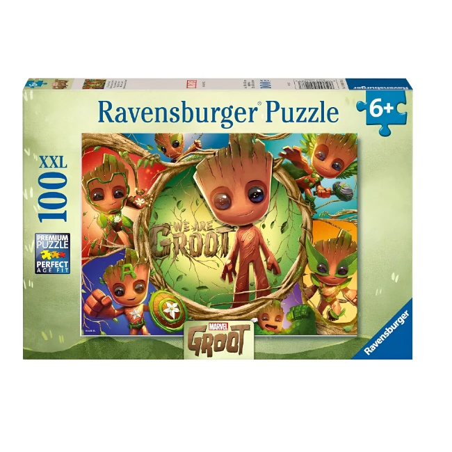 Ravensburger Puzzle 100 Pezzi Marvel Groot