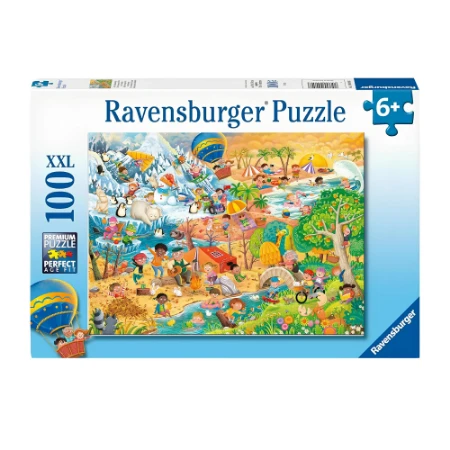 Ravensburger Puzzle 100 Pezzi Quattro Stagioni di Divertimento