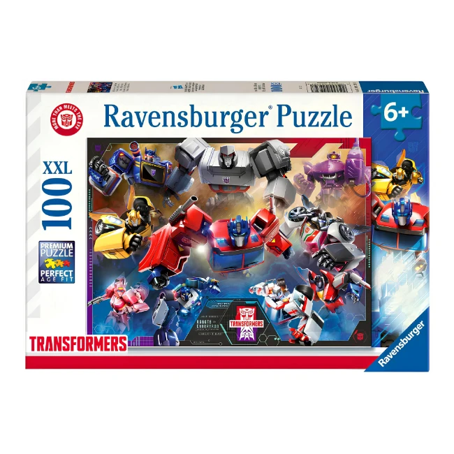 	Ravensburger Puzzle 100 Pezzi Transformers