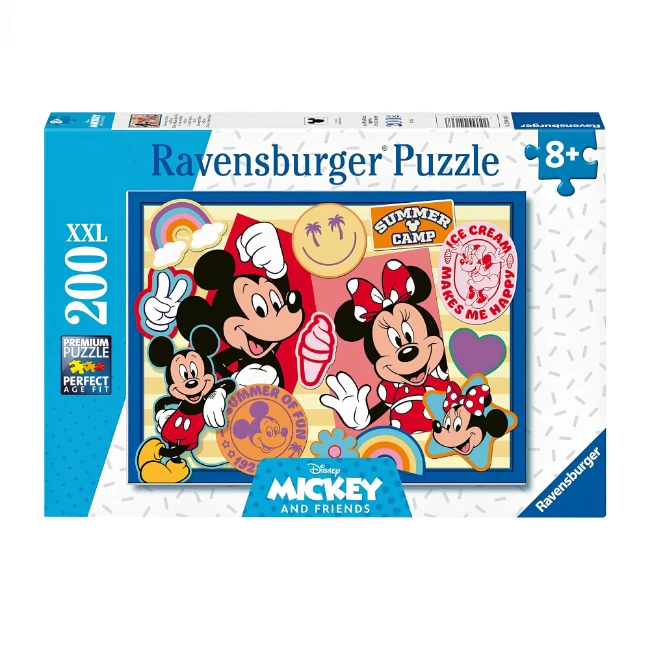 Ravensburger Puzzle 200 Pezzi Mickey and Minnie