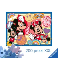 Ravensburger Puzzle 200 Pezzi Mickey and Minnie
