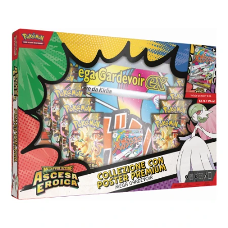 Immagine di Pokémon Collezione Premium con Poster - Mega Gardevoir-ex 