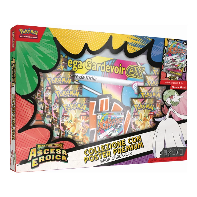 Immagine di Pokémon Collezione Premium con Poster - Mega Gardevoir-ex 