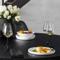 Villeroy & Boch Manufacture Rock Set 4 Bicchieri da Vino Bianco 125 ml
