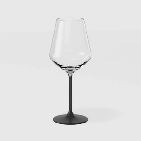 Villeroy & Boch Manufacture Rock Set 4 Bicchieri da Vino Rosso 200 ml