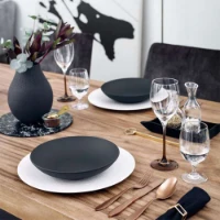 Villeroy & Boch Set 6 pezzi Manufacture Rock Ciotola Piana Ø24 cm