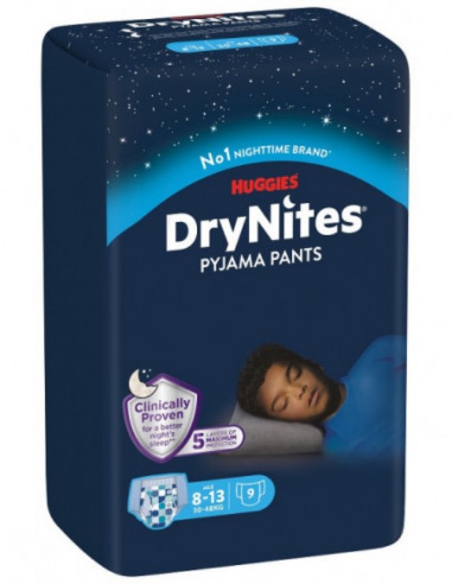 Immagine di Drynites Mutandine Boy per la Notte Pacco Singolo 8-13 anni - 9 pezzi