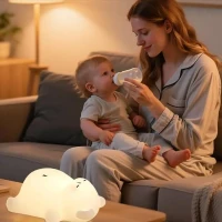 InnoGIO – GIOpudding – Lampada notturna in silicone