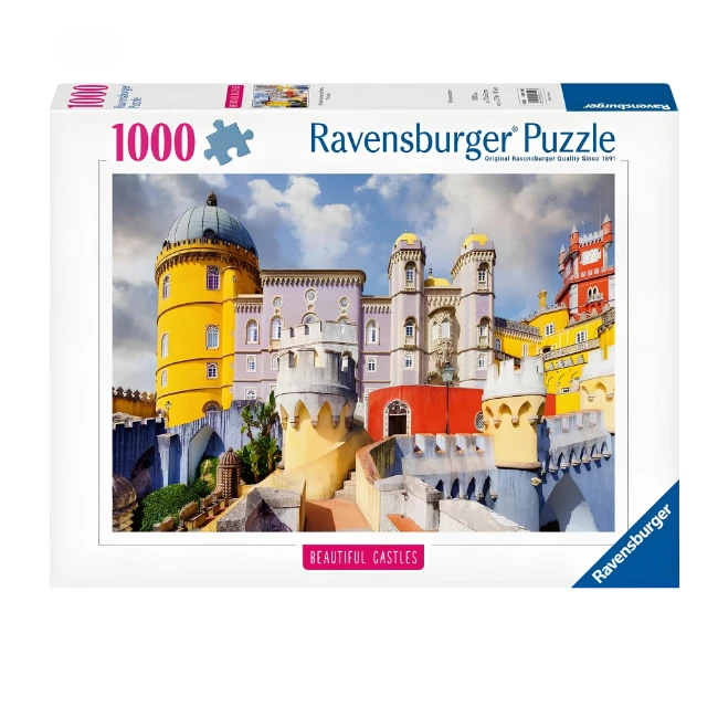 Ravensburger Puzzle 1000 Pezzi Palacio Nacional da Pena, Portugal