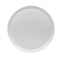Immagine di Bormioli Rocco Grangusto Piatto Pizza 33 cm in Vetro Opale Bianco