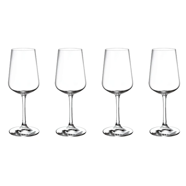 Villeroy & Boch Ovid Set 4 Bicchieri da Vino Bianco 125 ml