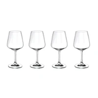 Villeroy & Boch Ovid Set 4 Bicchieri da Vino Rosso 200 ml