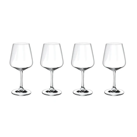 Villeroy & Boch Ovid Set 4 Bicchieri da Vino Rosso 200 ml