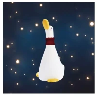 Immagine di InnoGIO GIODuck Luce Notturna per Bambini in Silicone, Luce Calda, Ricaricabile USB-C, con Timer per Spegnimento