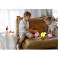 Immagine di InnoGIO GIOsleepy Panda Lampada Notturna per Bambini in Silicone, Luce Calda, Ricaricabile USB-C