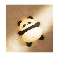 Immagine di InnoGIO GIOsleepy Panda Lampada Notturna per Bambini in Silicone, Luce Calda, Ricaricabile USB-C