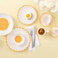 Villeroy & Boch Set 6 pezzi Fleur Soleil Piatto da Pasta Ø24 cm