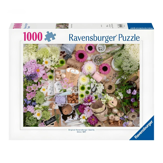 Ravensburger Puzzle 1000 Pezzi Amore dei Fiori