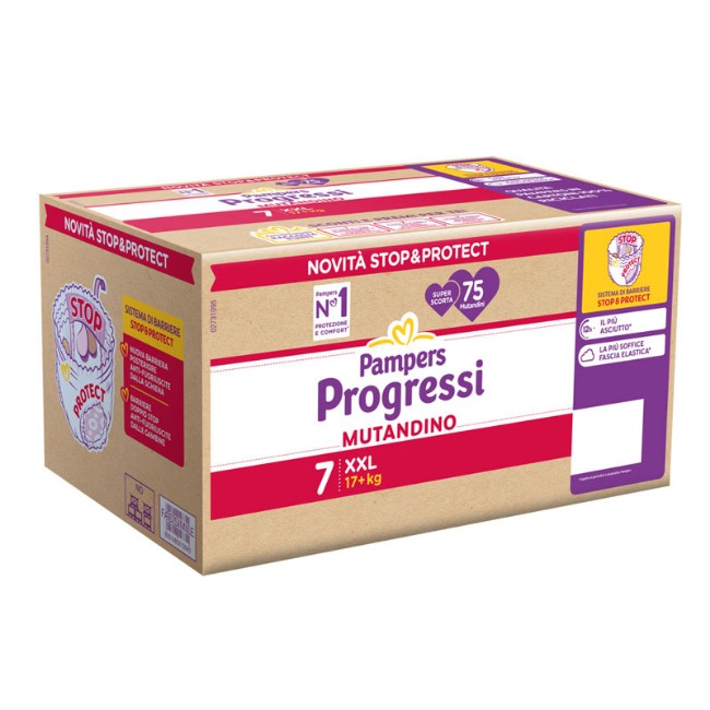 Immagine di Pampers Progressi Mutandino XXL 7 - 75 Mutandine
