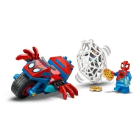 Immagine di LEGO Marvel Spidey sulla Moto contro Rhino 11206
