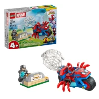 Immagine di LEGO Marvel Spidey sulla Moto contro Rhino 11206