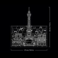 Immagine di LEGO® Architecture Parigi – La città dell’amore 21064