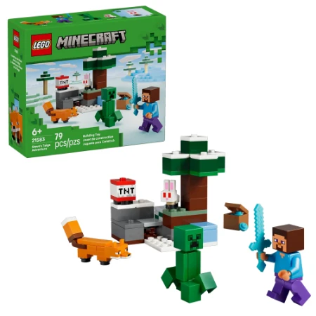 Immagine di LEGO® Minecraft® Avventura di Steve nella Taiga 21583