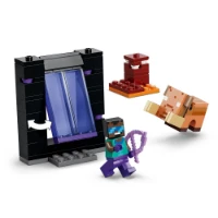 Immagine di LEGO® Minecraft® Viaggio nel Portale del Nether e dell’End 21584