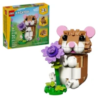 Immagine di LEGO® Creator 3-in-1 Simpatico Criceto con Fiore 31376