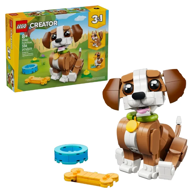 Immagine di LEGO® Creator 3-in-1 Adorabili Animali: Cagnolino Giocoso 31382