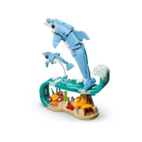 Immagine di LEGO® Creator 3-in-1 Animali Marini: Meravigliosi Delfini 31385