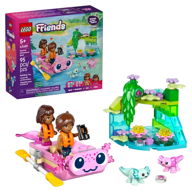 Immagine di LEGO® Friends Barca d’avventura Axolotl 42681
