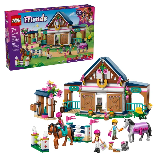 Immagine di LEGO® Friends Scuderia e Accademia di Equitazione 42688