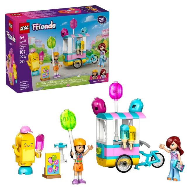 Immagine di LEGO® Friends Bancarella dei Gelati con Palloncini 42692