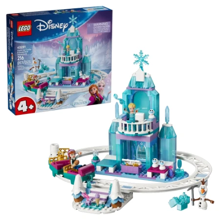 Immagine di LEGO® Disney Castello di ghiaccio di Elsa e avventura sulla neve 43281
