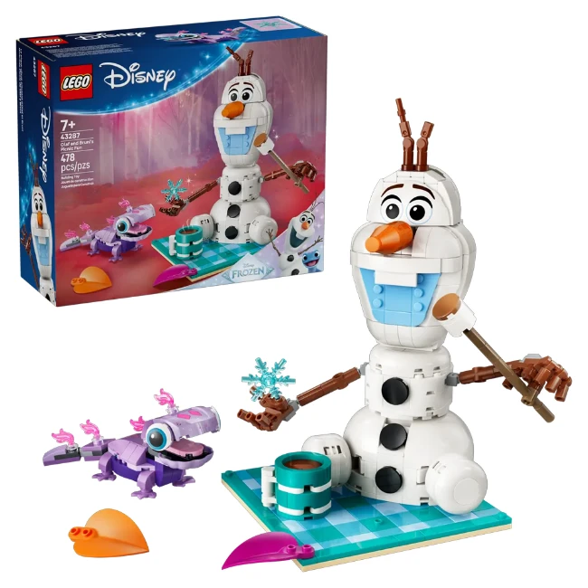 Immagine di LEGO® Disney Il divertente picnic di Olaf e Bruni 43287
