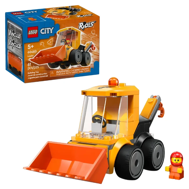Immagine di LEGO® City Veicoli – Ruspa da cantiere 60483