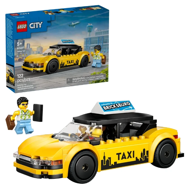 Immagine di LEGO® City Taxi giallo 60487