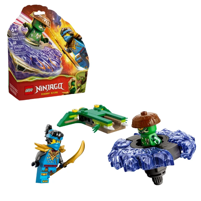 Immagine di LEGO® NINJAGO® Nya contro Spinner Mostro della Mutazione 71849