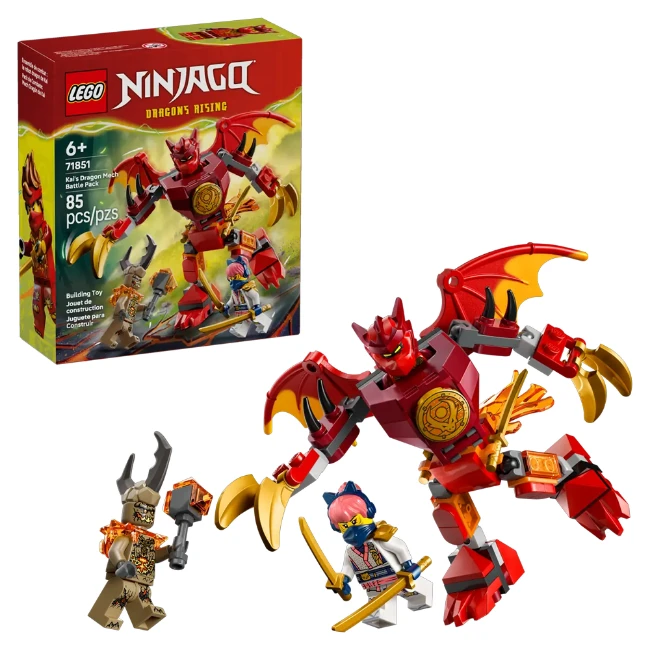 Immagine di LEGO® NINJAGO® Battle Pack Mech Drago di Kai 71851