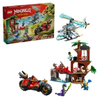 Immagine di LEGO® NINJAGO® Battaglia alla casa sull’albero con veicolo Ninja 71857