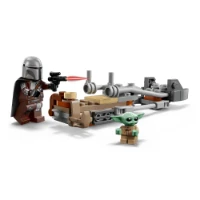Immagine di LEGO® Star Wars™ Speeder Bike™ del Mandaloriano e di Grogu 75436