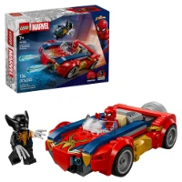 Immagine di LEGO® Marvel Auto di Spider-Man vs. Venomized Wolverine 76336