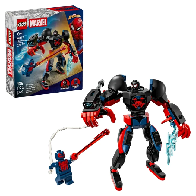 Immagine di LEGO® Marvel Mech di Miles Morales vs. Spider-Man 2099 76337