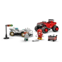 Immagine di LEGO® Sonic the Hedgehog™ Auto di Silver vs. Monster Truck di Knuckles 77118