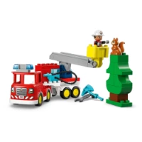Immagine di LEGO® DUPLO® Autopompa con manichetta e pompiere 10473