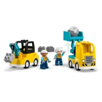 Immagine di LEGO® DUPLO® Veicoli da cantiere 3 in 1 10475