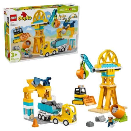 Immagine di LEGO® DUPLO® Cantiere e veicoli 3 in 1 10476