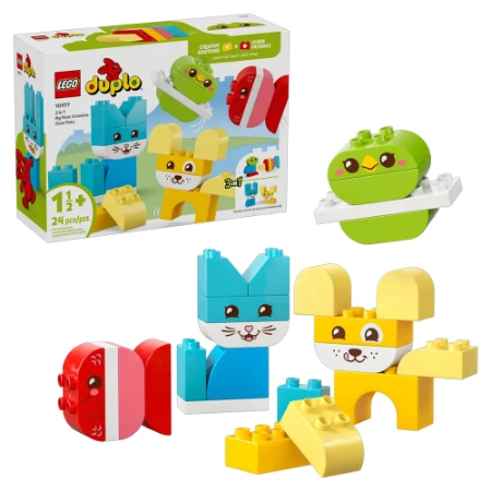 Immagine di LEGO® DUPLO® Animali domestici creativi 3 in 1 10477