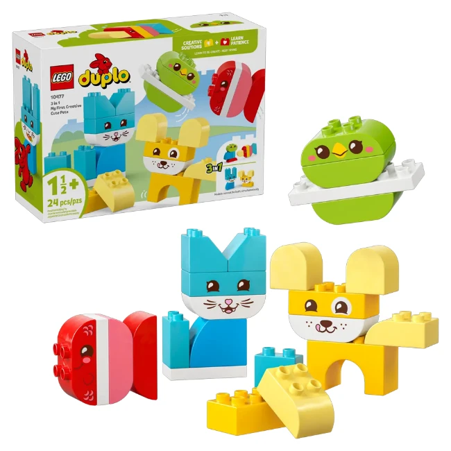 Immagine di LEGO® DUPLO® Animali domestici creativi 3 in 1 10477